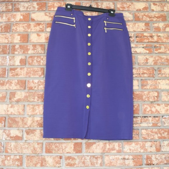 Doncaster Purple Skirt - Picture 2 of 5